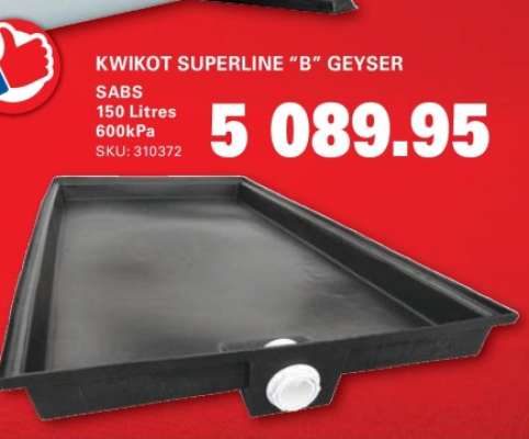KWIKOT SUPERLINE “B” GEYSER