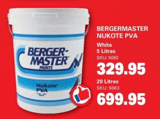 BERGERMASTER NUKOTE PVA