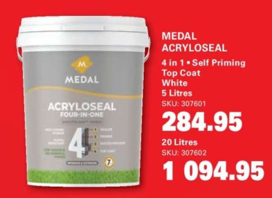MEDAL ACRYLOSEAL