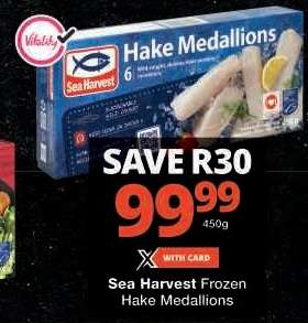Sea Harvest Frozen Hake Medallions