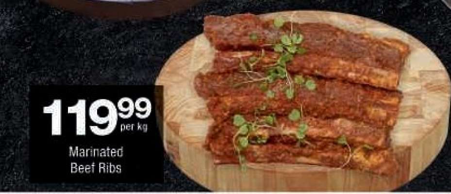 Marinated Beef Ribs