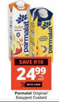 Parmalat Original/Easygest Custard