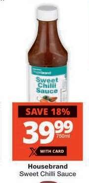 Housebrand Sweet Chilli Sauce