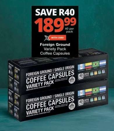 Foreign Ground Variety Pack Coffee Capsules