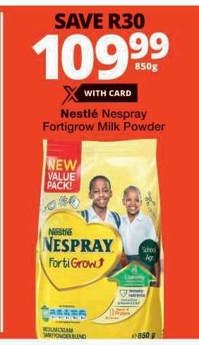 Nestlé Nespray Fortigrow Milk Powder