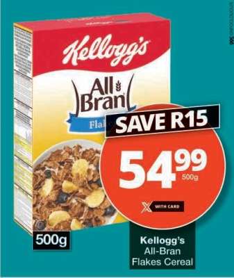Kellogg's All Bran Flakes Cereal