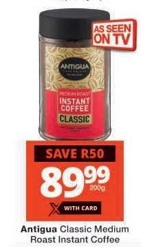 Antigua Classic Medium Roast Instant Coffee