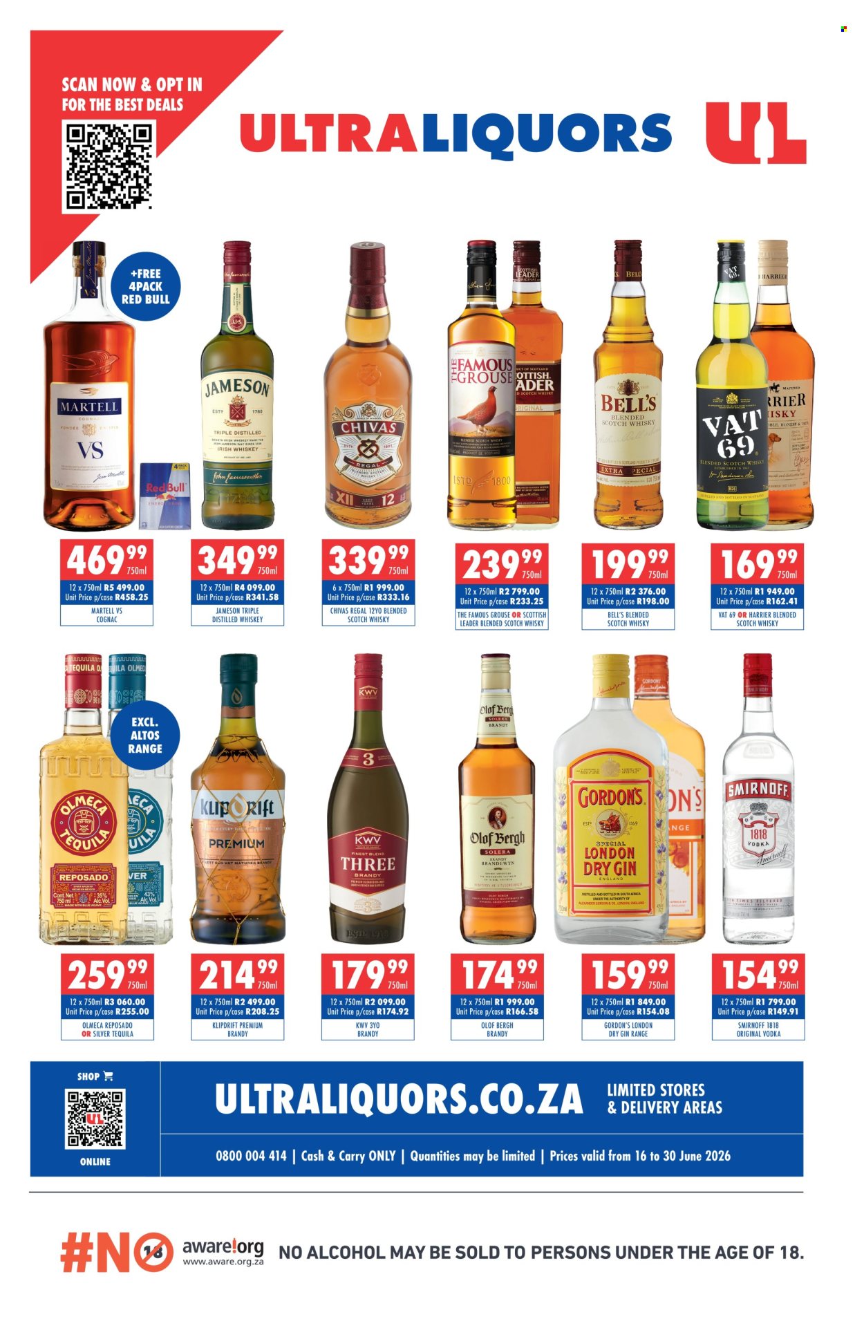 Ultra Liquors specials - 16/06/2026 - 30/06/2026. Page 1