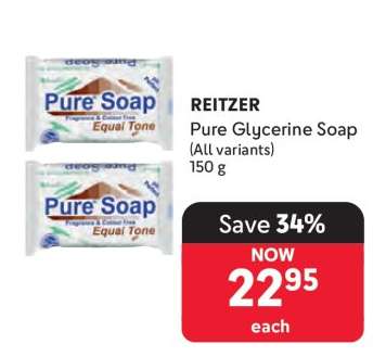 REITZER Pure Glycerine Soap