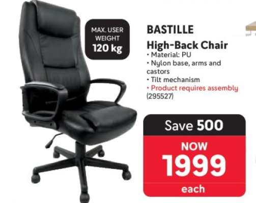 Bastille High-Back Chair