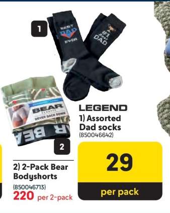 Assorted Dad socks