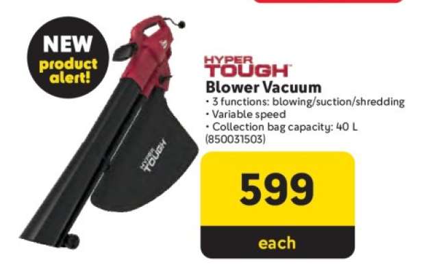 Hyper Tough Blower Vacuum