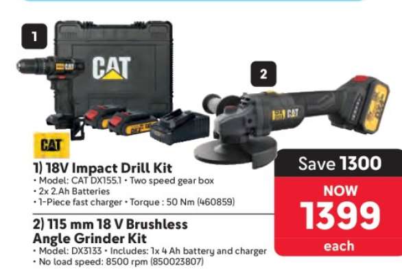 18V Impact Drill Kit