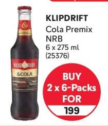 KLIPDRIFT Cola Premix NRB