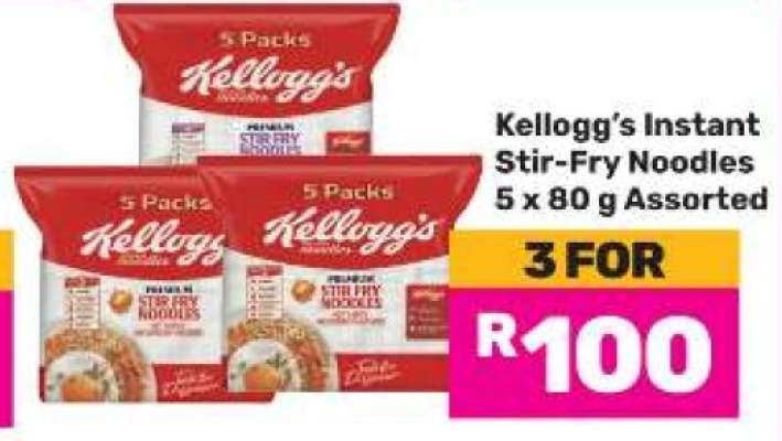 Kellogg’s Instant Stir-Fry Noodles