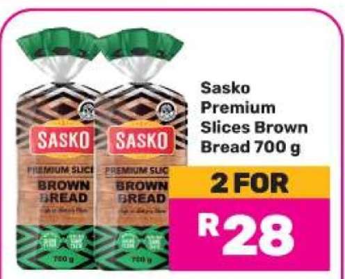 Sasko Premium Slices Brown Bread 700 g
