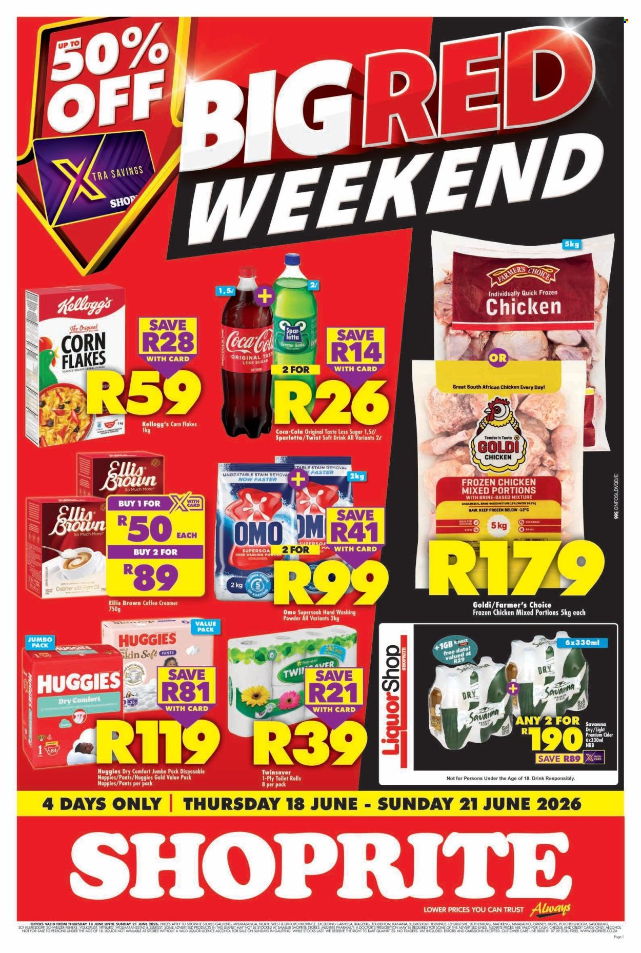 Shoprite specials - 18/06/2026 - 21/06/2026. Page 1