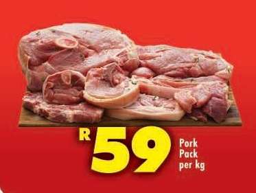 PORK PACK per kg