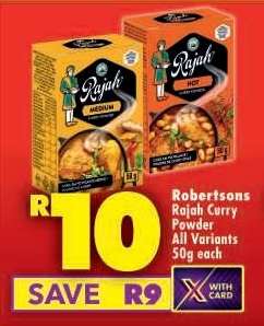 ROBERTSONS RAJAH CURRY POWDER