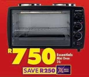 ESSENTIALS MINI OVEN 24L