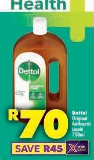 Dettol Original Antiseptic Liquid 750ml