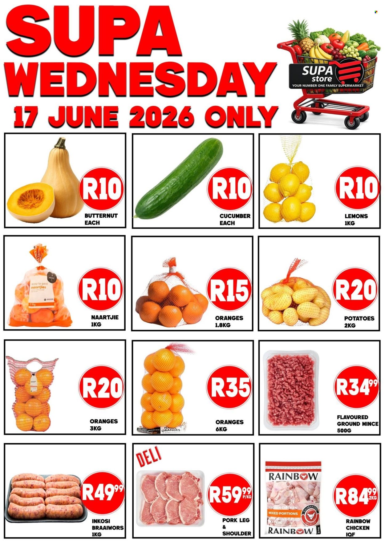 Supa Store specials - 17/06/2026 - 17/06/2026. Page 1