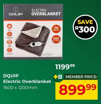 DQUIP Electric Overblanket
