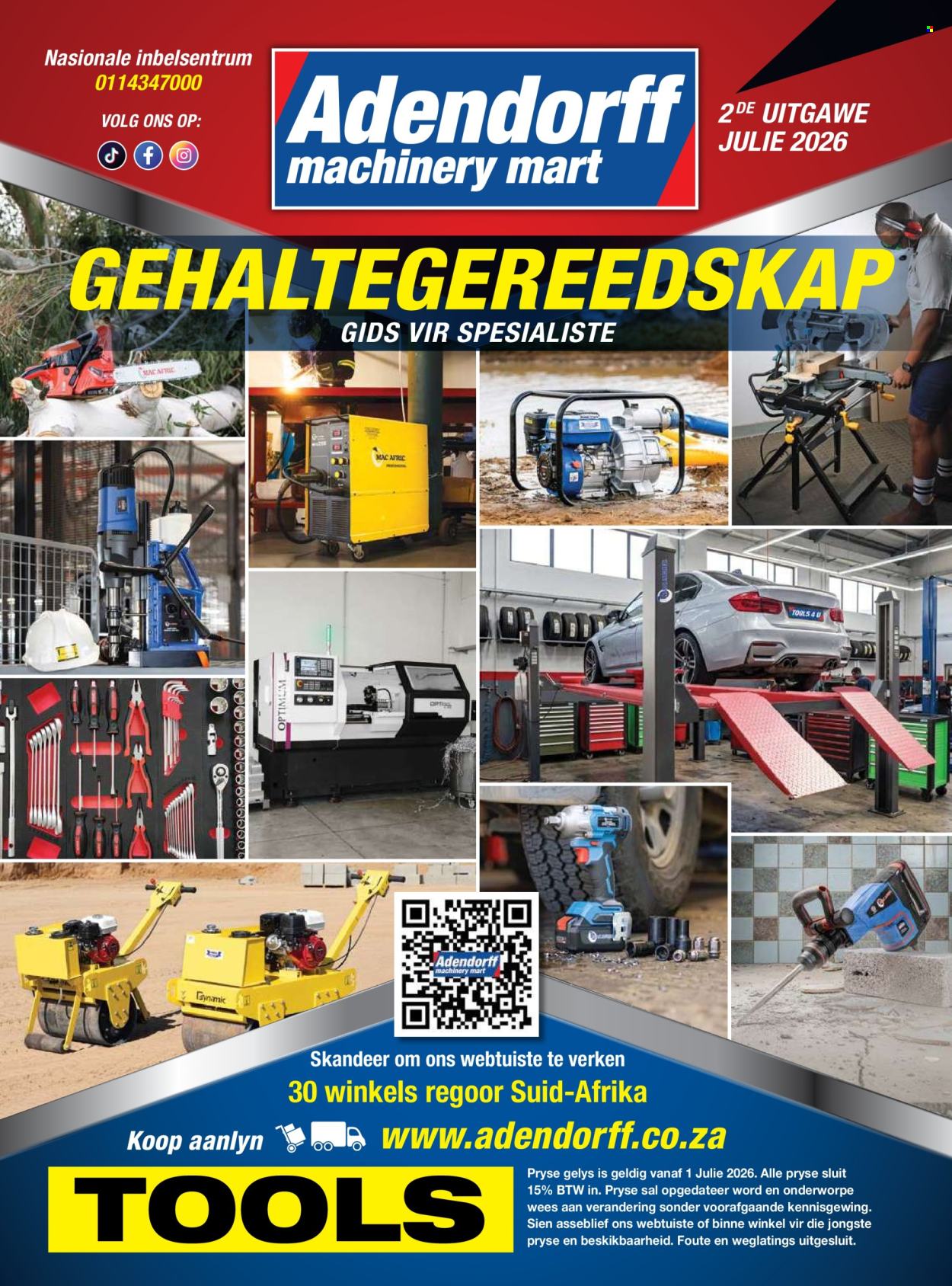 Adendorff Machinery Mart specials - 17/06/2026 - 02/07/2026. Page 1
