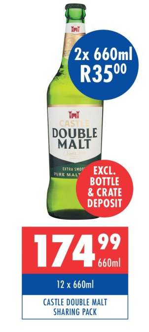 CASTLE DOUBLE MALT SHARING PACK