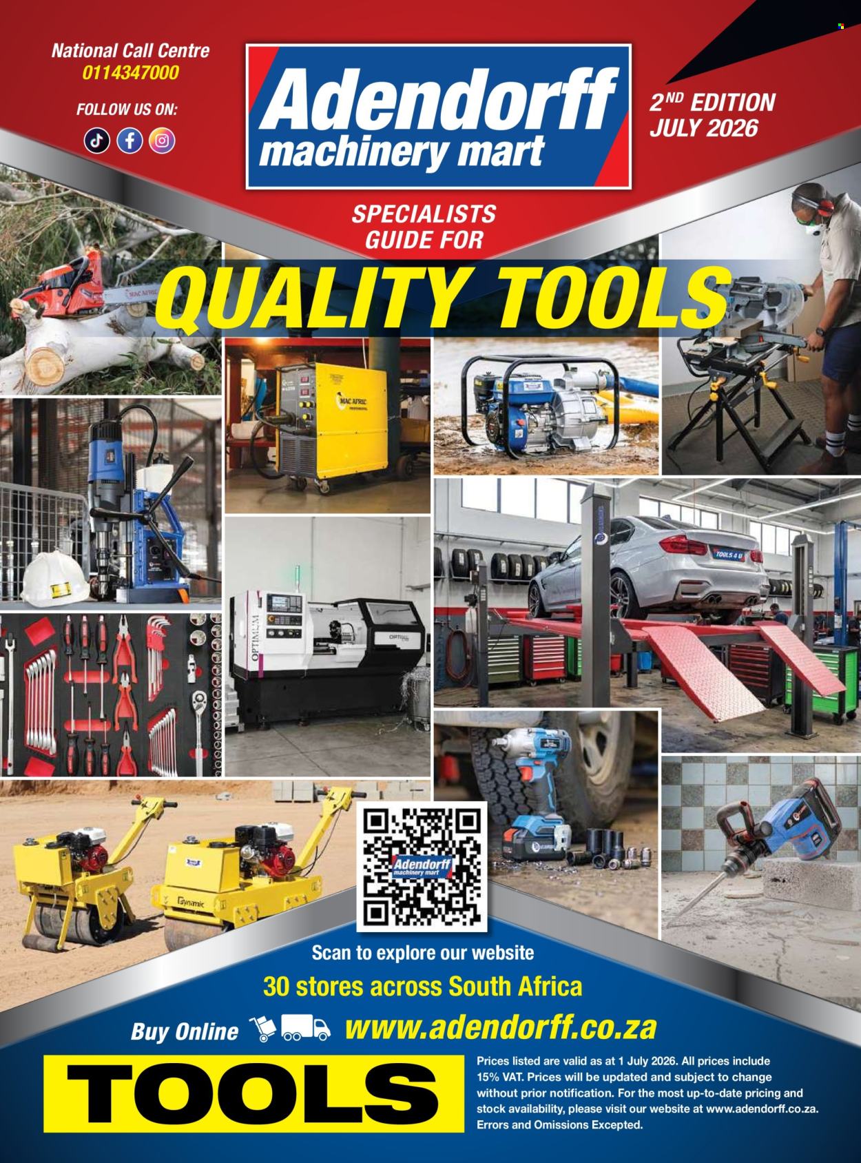 Adendorff Machinery Mart specials - 17/06/2026 - 02/07/2026. Page 1