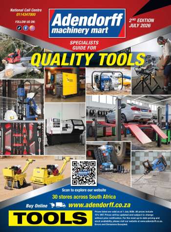 Adendorff Machinery Mart catalogue  - 17/06/2026 - 02/07/2026.