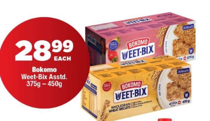 Bokomo Weet-Bix Asstd.