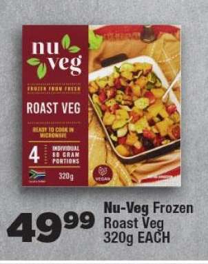 Nu-Veg Frozen Roast Veg