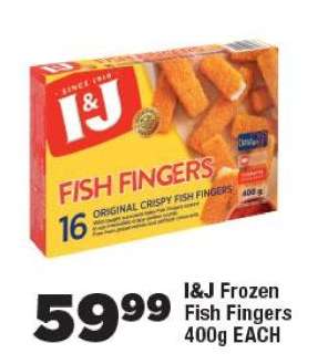 I&J Frozen Fish Fingers