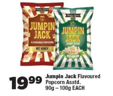 Jumpin Jack Flavoured Popcorn Asstd.