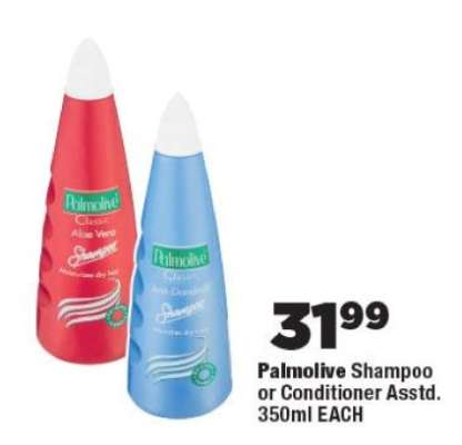 Palmolive Shampoo or Conditioner Asstd.