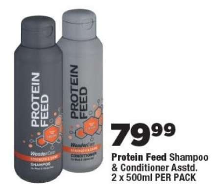 Protein Feed Shampoo & Conditioner Assorted