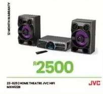 HOME THEATRE JVC HIFI MXD828