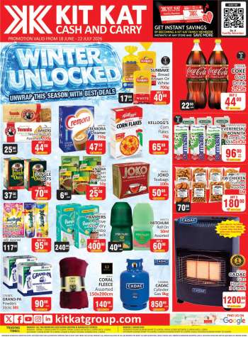 Kit Kat Cash & Carry catalogue  - 18/06/2026 - 22/07/2026.