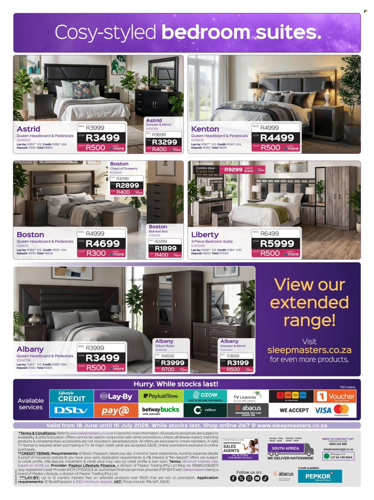 Sleepmasters specials - 18/06/2026 - 15/07/2026. Page 12