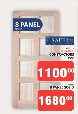 8 PANEL CONTRACTORS Door