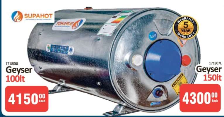 Geyser 100lt