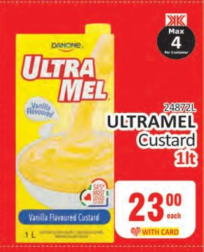ULTRAMEL Custard 1lt