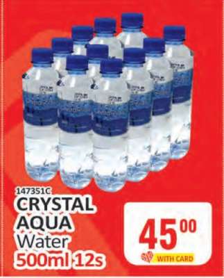 CRYSTAL AQUA Water