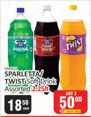 SPARLETTA/TWIST SOFT DRINK