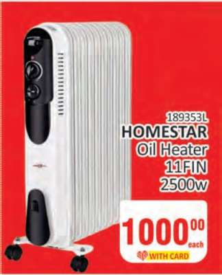 HOMESTAR Oil Heater