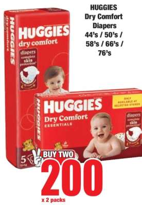HUGGIES Dry Comfort Diapers
