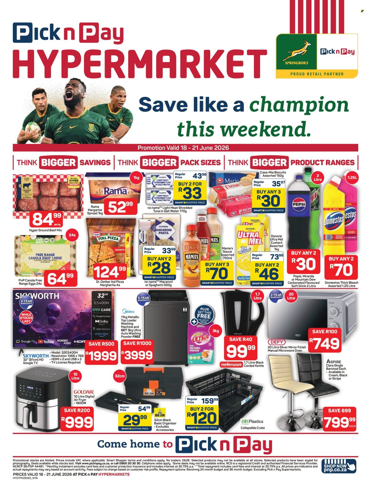 Pick n Pay Hypermarket specials - 18/06/2026 - 21/06/2026. Page 1