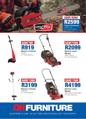 OK Furniture catalogue  - 15/06/2026 - 05/07/2026.