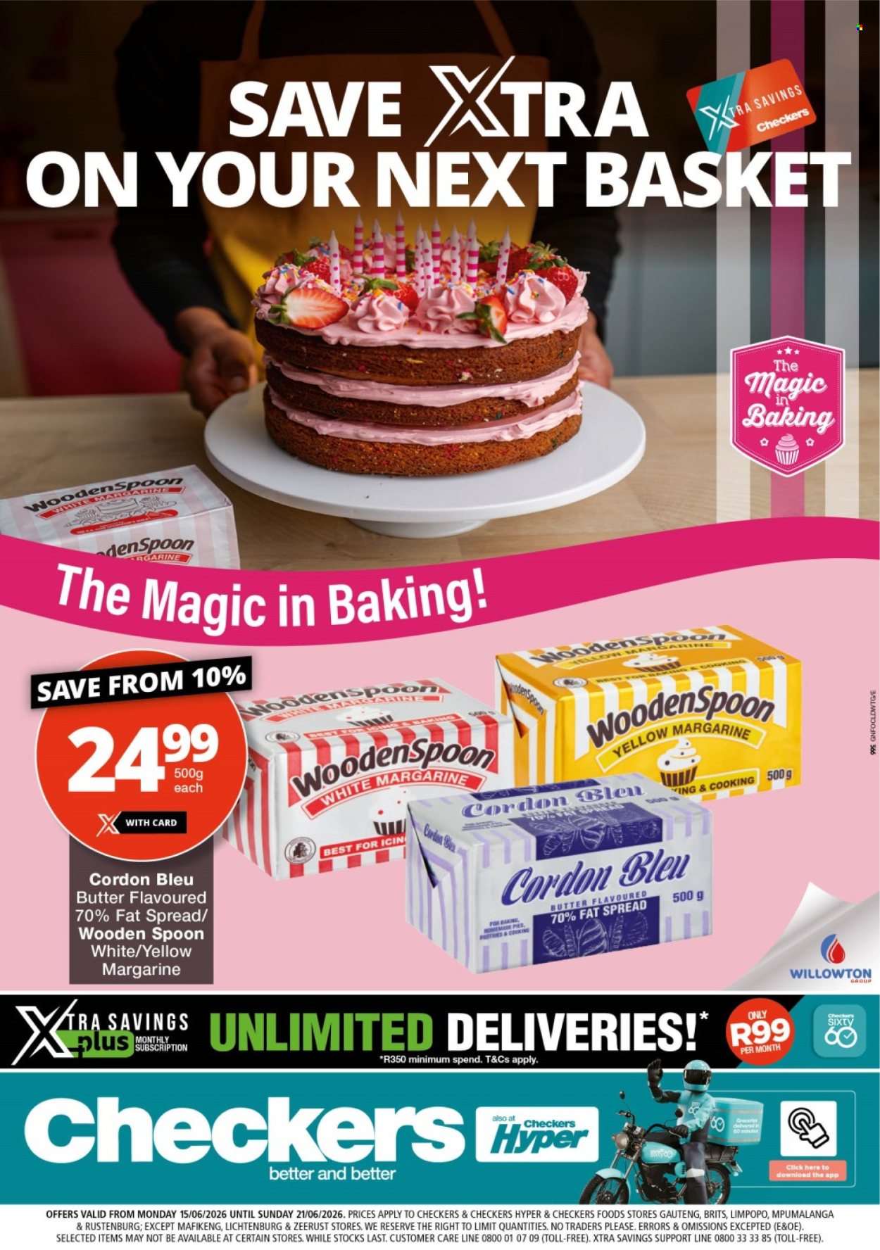 Checkers specials - 15/06/2026 - 21/06/2026. Page 1